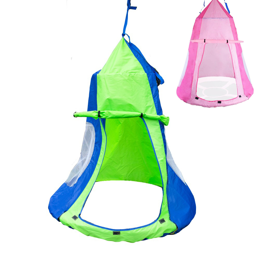 Kids Outdoor Nest Swing - 어린이 행잉 의자 텐트, 그네 해먹