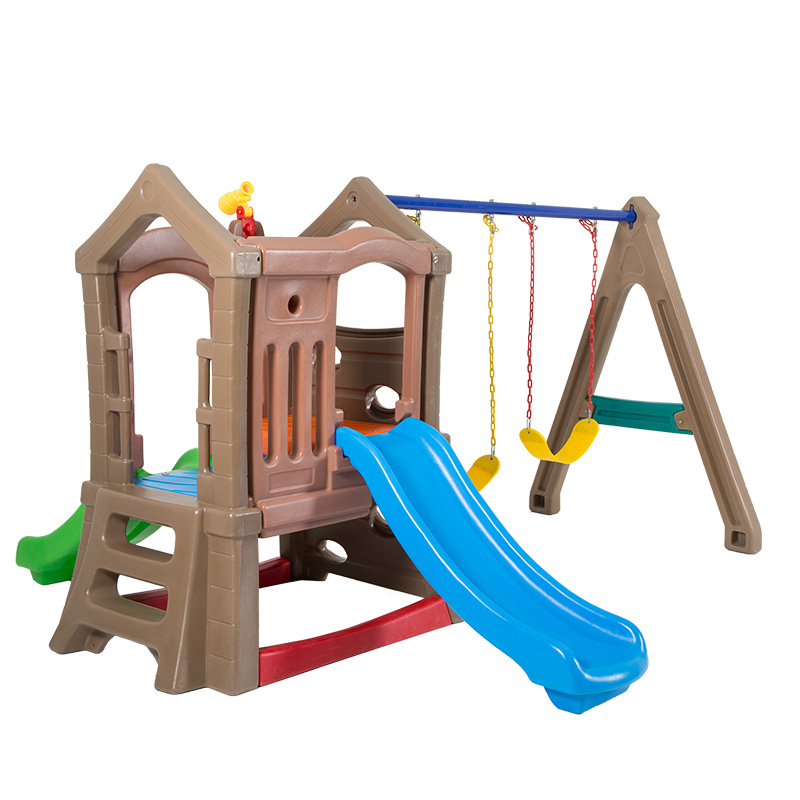 Kids Outdoor Garden Set - 고품질 어린이 실내/실외 플라스틱 이중 슬라이드