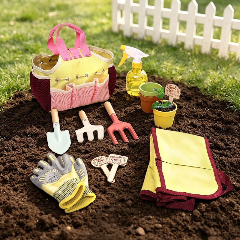 Kids Outdoor Garden Set - 어린이 정원 도구 세트 놀이용 야외