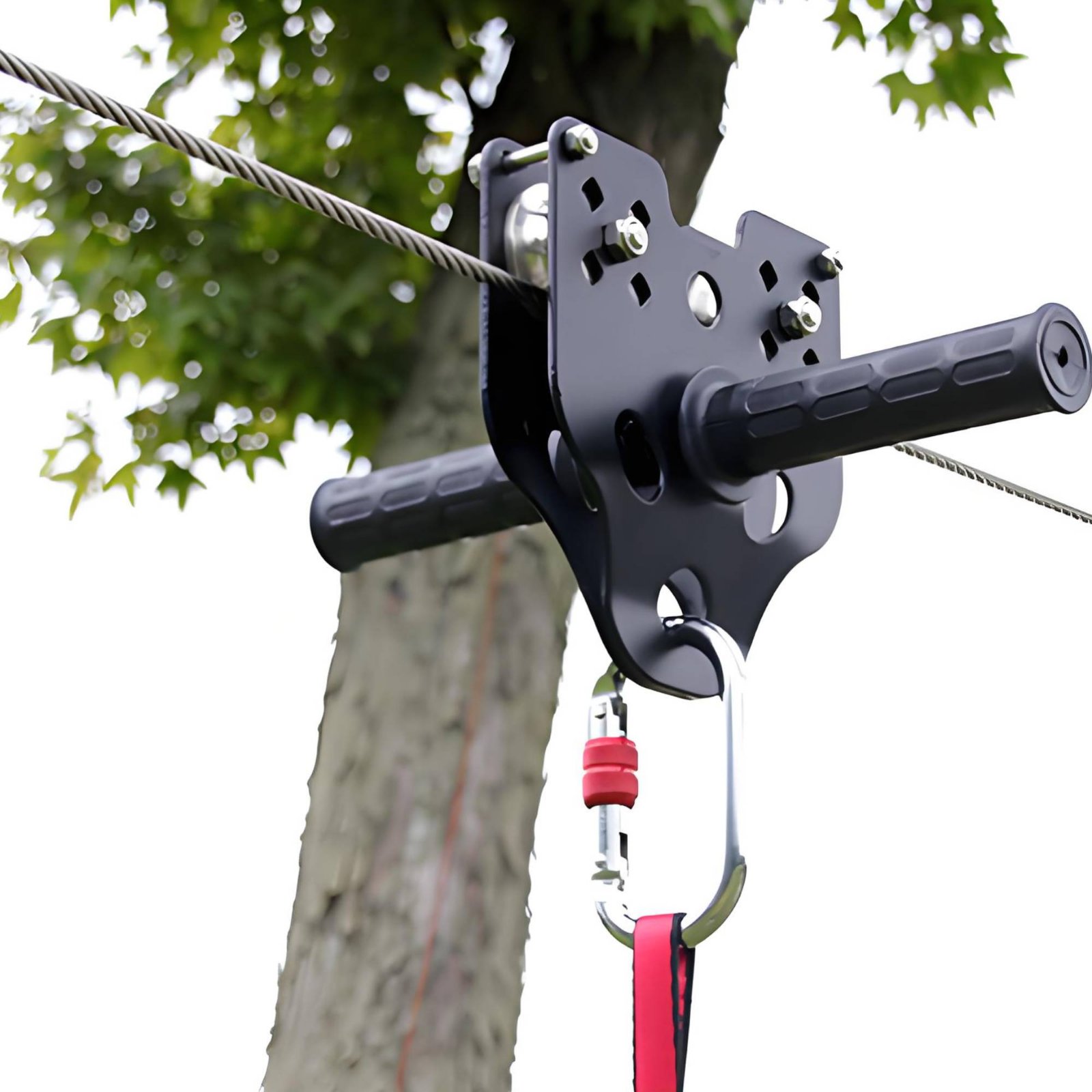 Kids Outdoor Zipline - 어린이용 지퍼라인 풀리 세트 DIY 지퍼라인