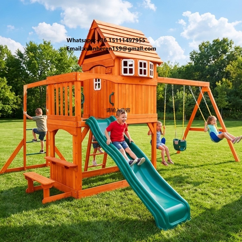 Kids Outdoor Garden Set - 대형 야외 놀이기구 어린이 장난감 놀이터