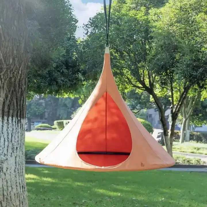 Kids Outdoor Nest Swing - 실내외 겸용 행잉 시트 네스트, 원형