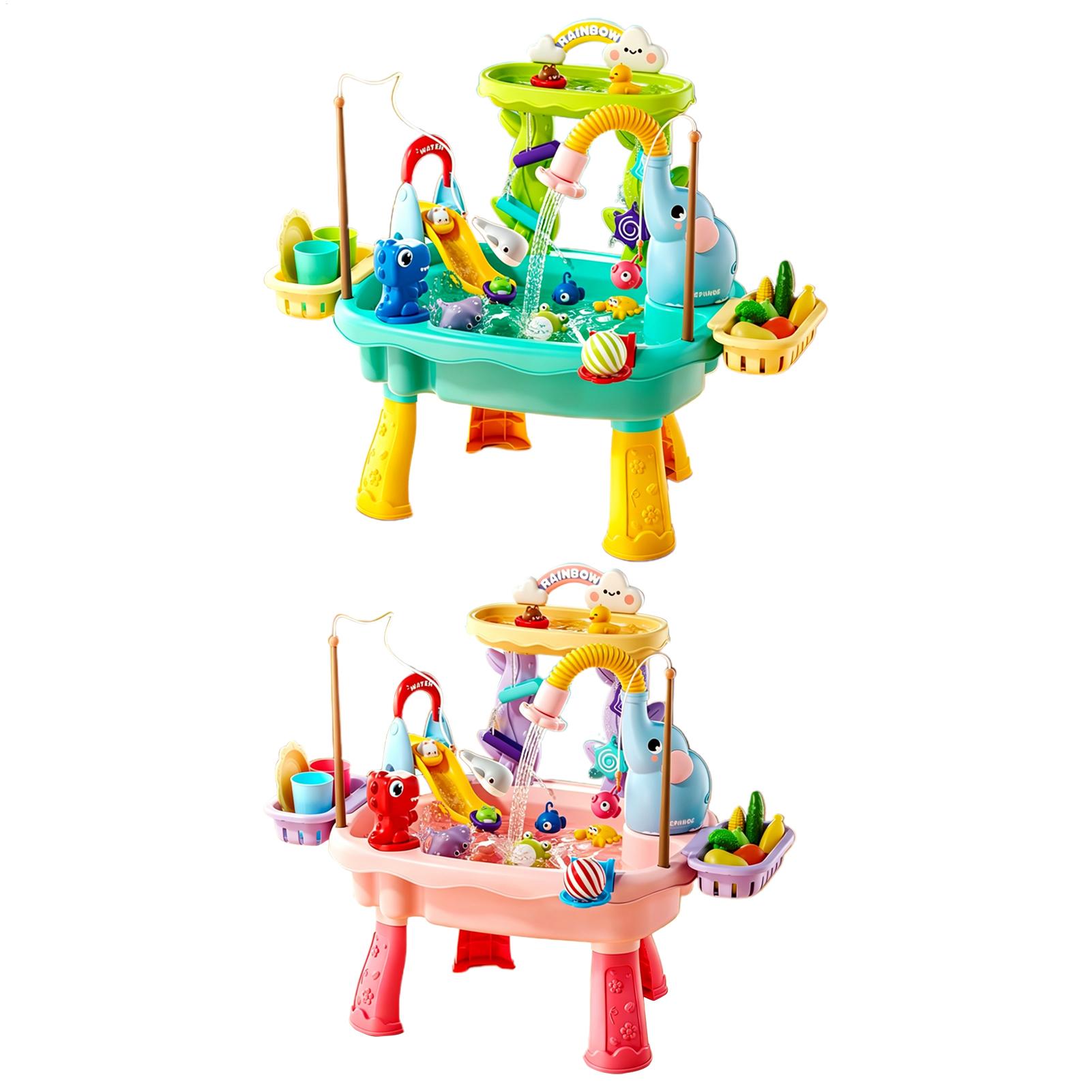 Kids Outdoor Sink - 업그레이드된 유아용 물놀이 테이블 주방 놀이