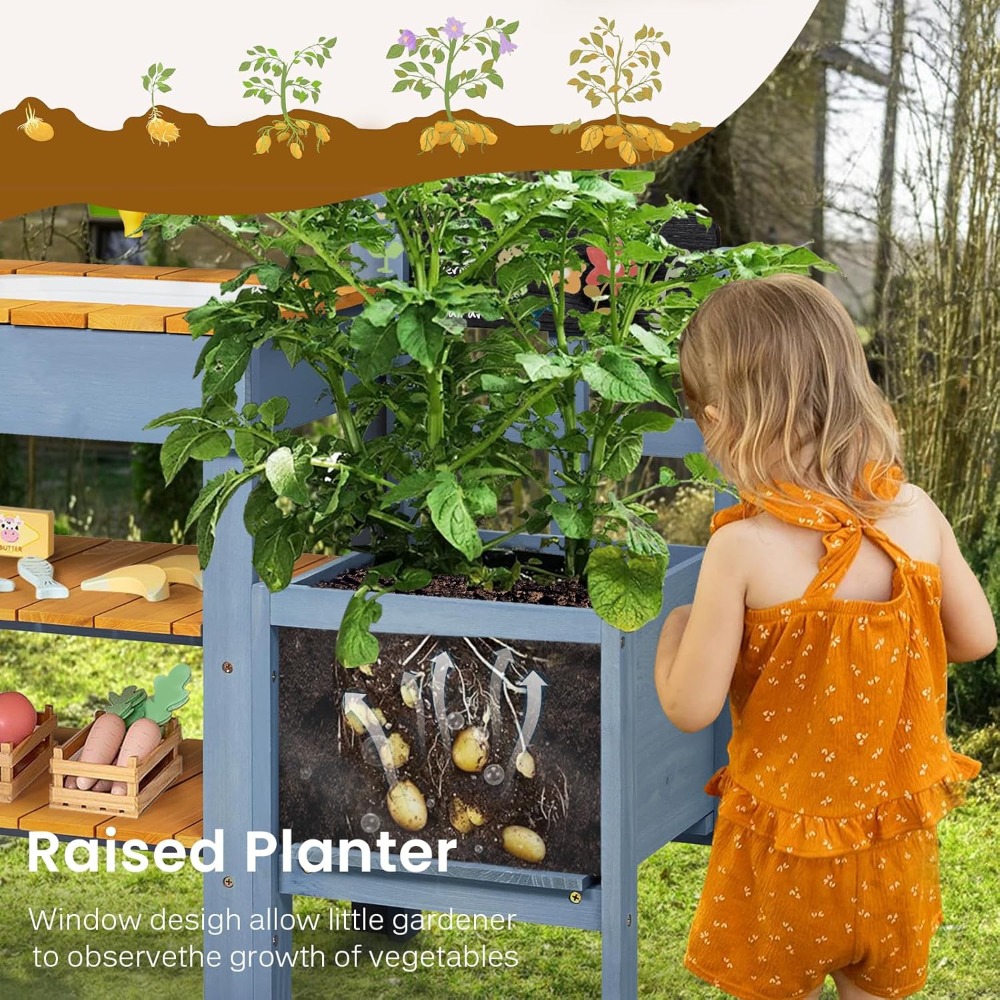 Kids Outdoor Sink - 미국 배송 어린이용 야외 놀이 주방