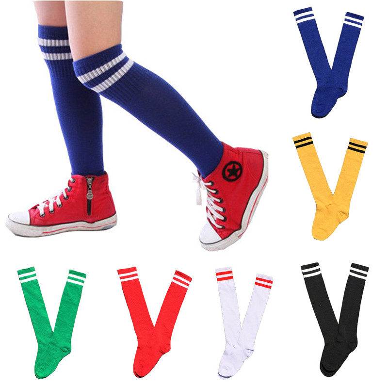 Kids Outdoor Hockey Set - 키즈 니하이 양말 면 롱 학생용