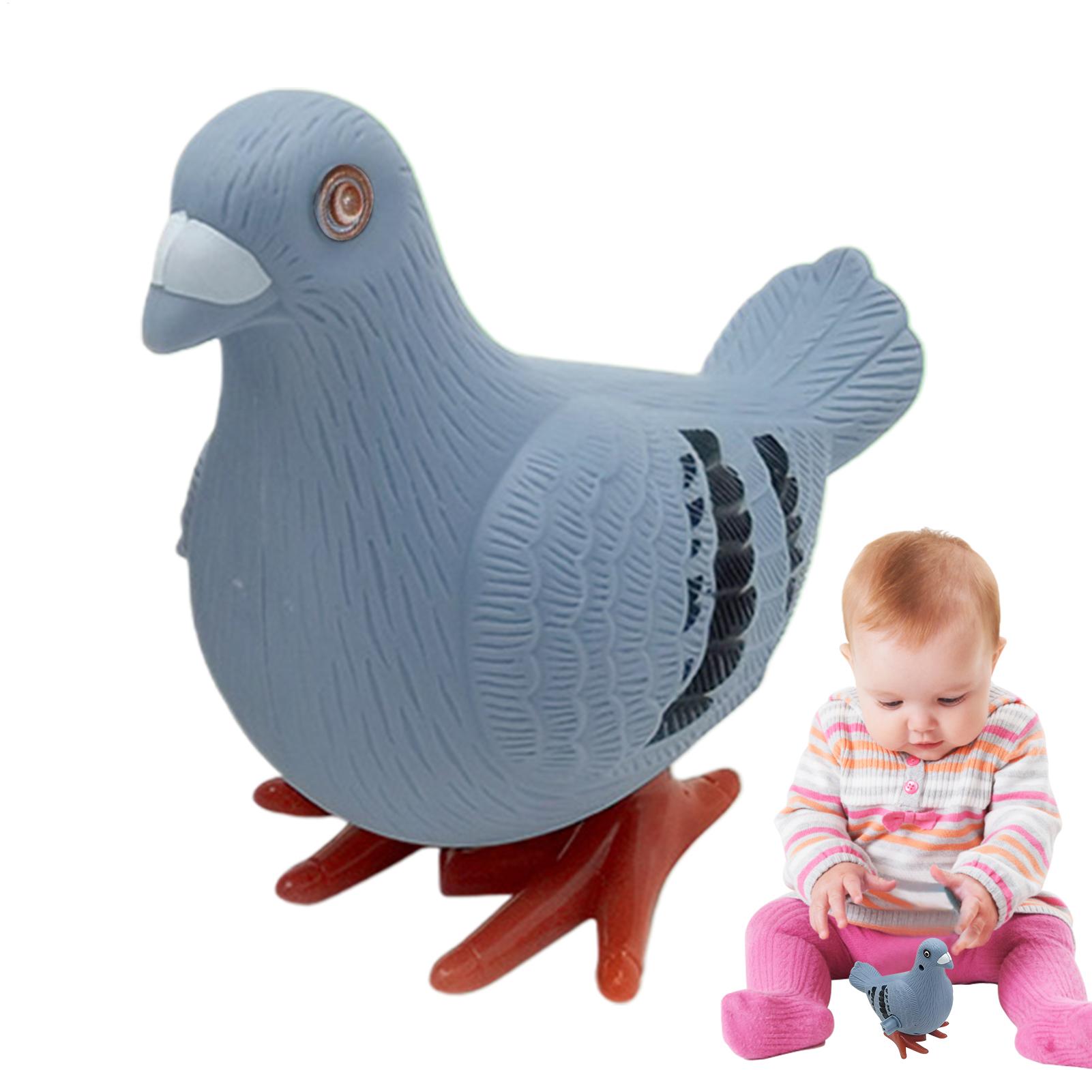 Kids Outdoor Jumping Toys - 귀여운 점프하는 비둘기 시계태엽 장난감 재미있는
