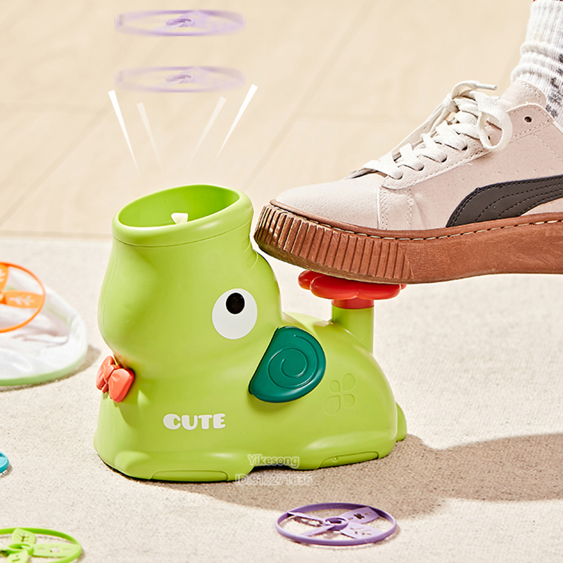 Kids Outdoor Jumping Toys - 에어바운스 플라잉 디스크 에어로켓 런처 쏘서,