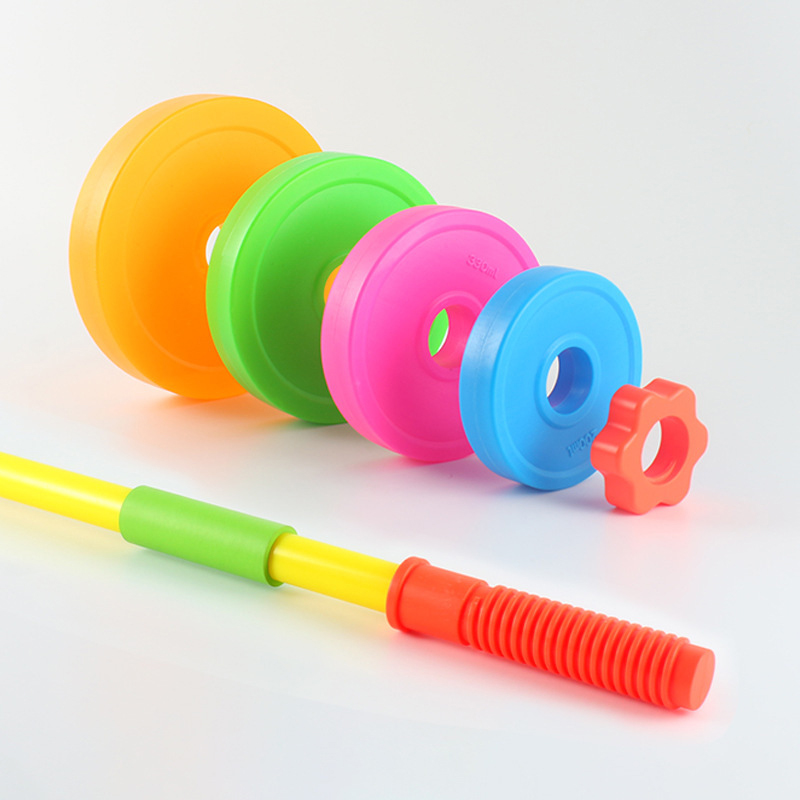Kids Outdoor Toys B&Q - 어린이 덤벨 스포츠 장난감 조절 가능한