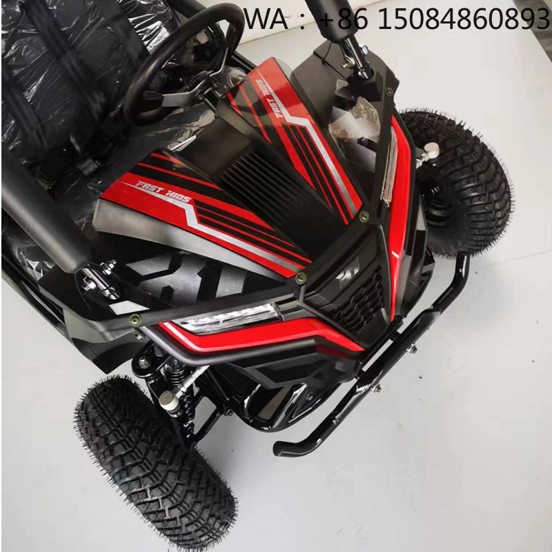 Kids Outdoor Car - 탈부착 가능한 쿠션 어린이 레이싱 카트,