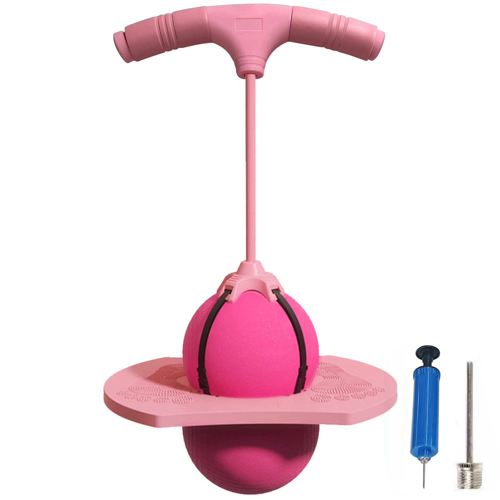 손잡이와 펌프가 있는 바운스 점프 트릭 보드, 하이 점 - Kids Outdoor Jumping Toys 리뷰 및 가격