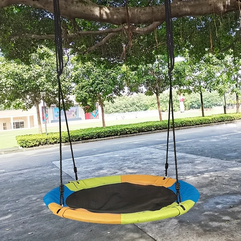원형 옥스포드 네트 캔버스 어린이 해먹 교수형 로프 스 - Kids Outdoor Garden Set 리뷰 및 가격