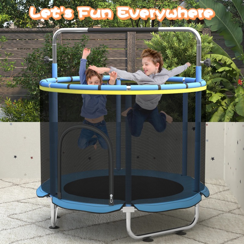 5피트 유아용 트램펄린 8-in-1 어린이 미니 트램펄 - Kids Indoor Outdoor Trampoline 리뷰 및 가격