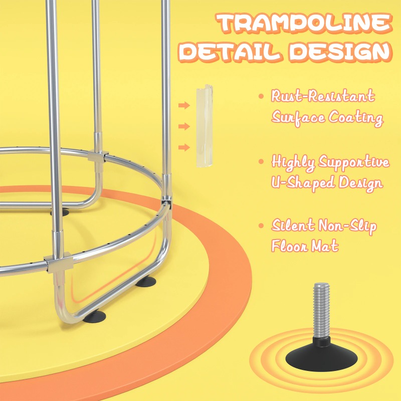 5피트 유아용 트램펄린 8-in-1 어린이 미니 트램펄 - Kids Indoor Outdoor Trampoline 리뷰 및 가격