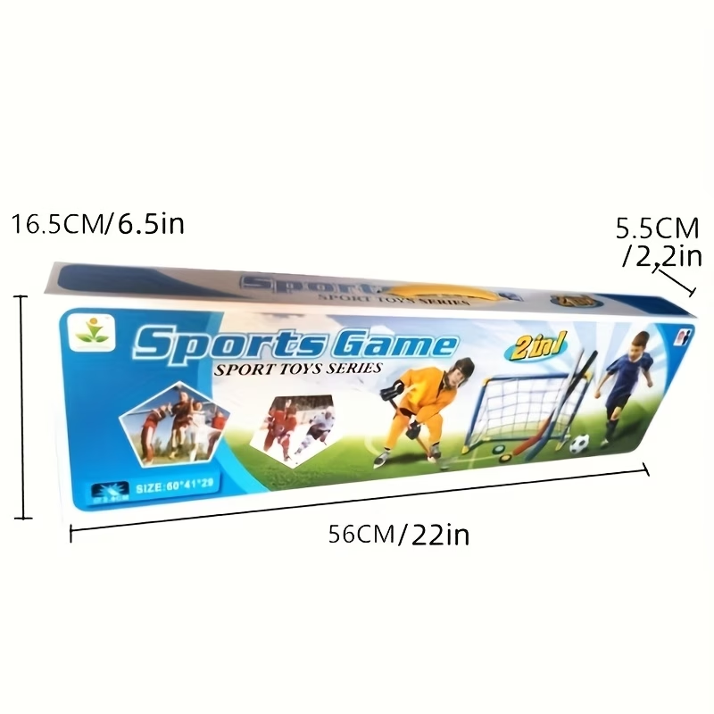 2 in 1 어린이 하키 & 축구 골대 세트 미니 실내 - Kids Outdoor Hockey Set 리뷰 및 가격