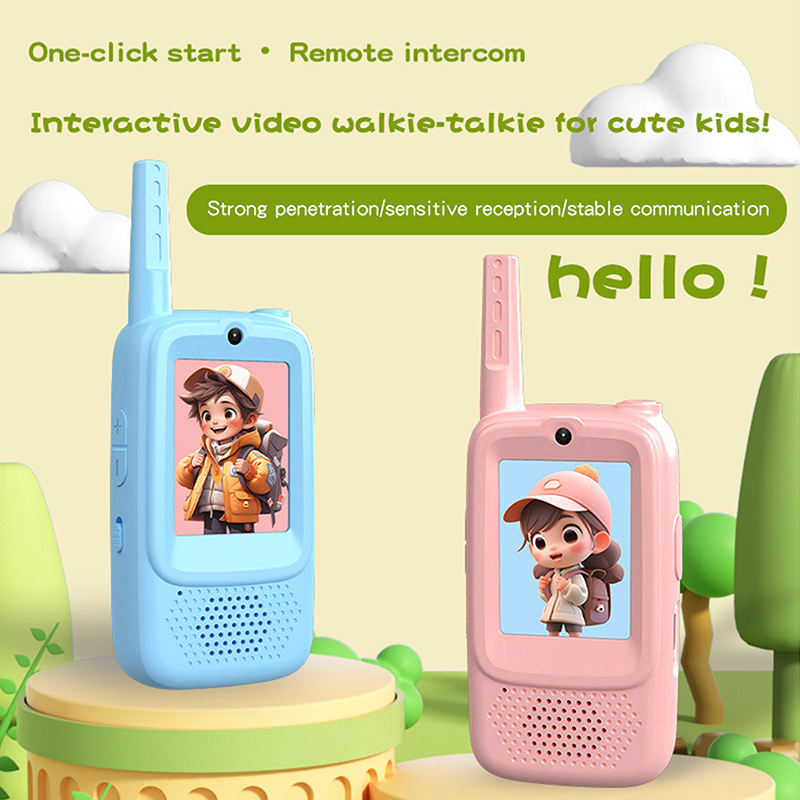 어린이를위한 2pcs 비디오 워키 토키 화면 디스플레이 - Kids Outdoor Voices 리뷰 및 가격