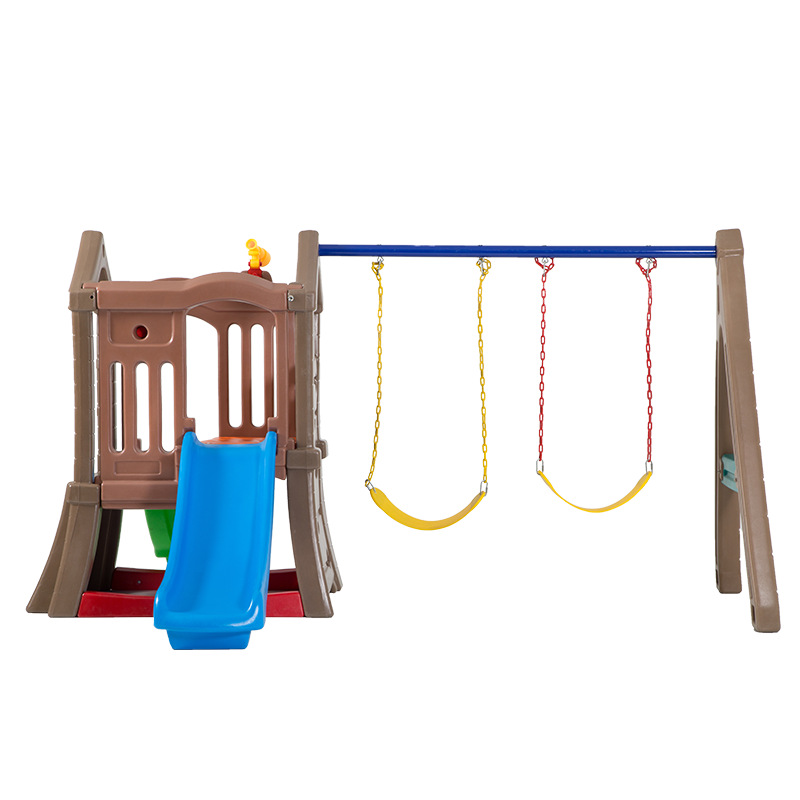 고품질 어린이 실내/실외 플라스틱 이중 슬라이드 놀이터 - Kids Outdoor Garden Set 리뷰 및 가격