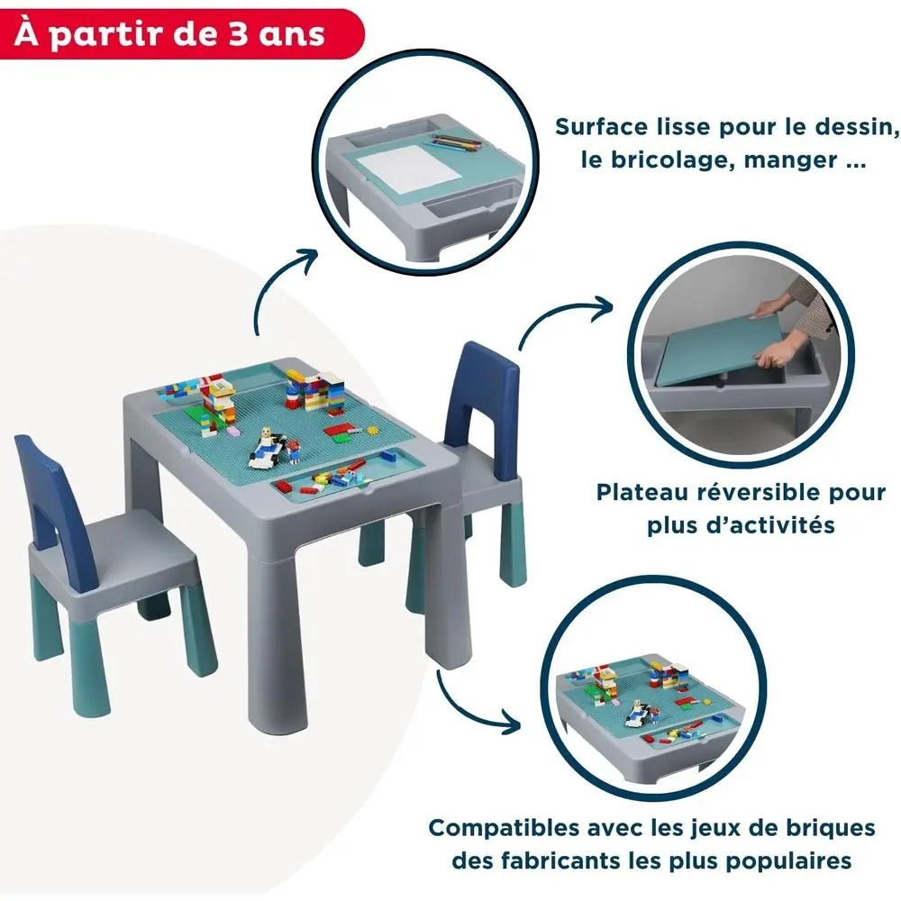 다용도 어린이 활동 테이블(의자 포함), 양면 트레이, - Kids Outdoor Activity Table 리뷰 및 가격
