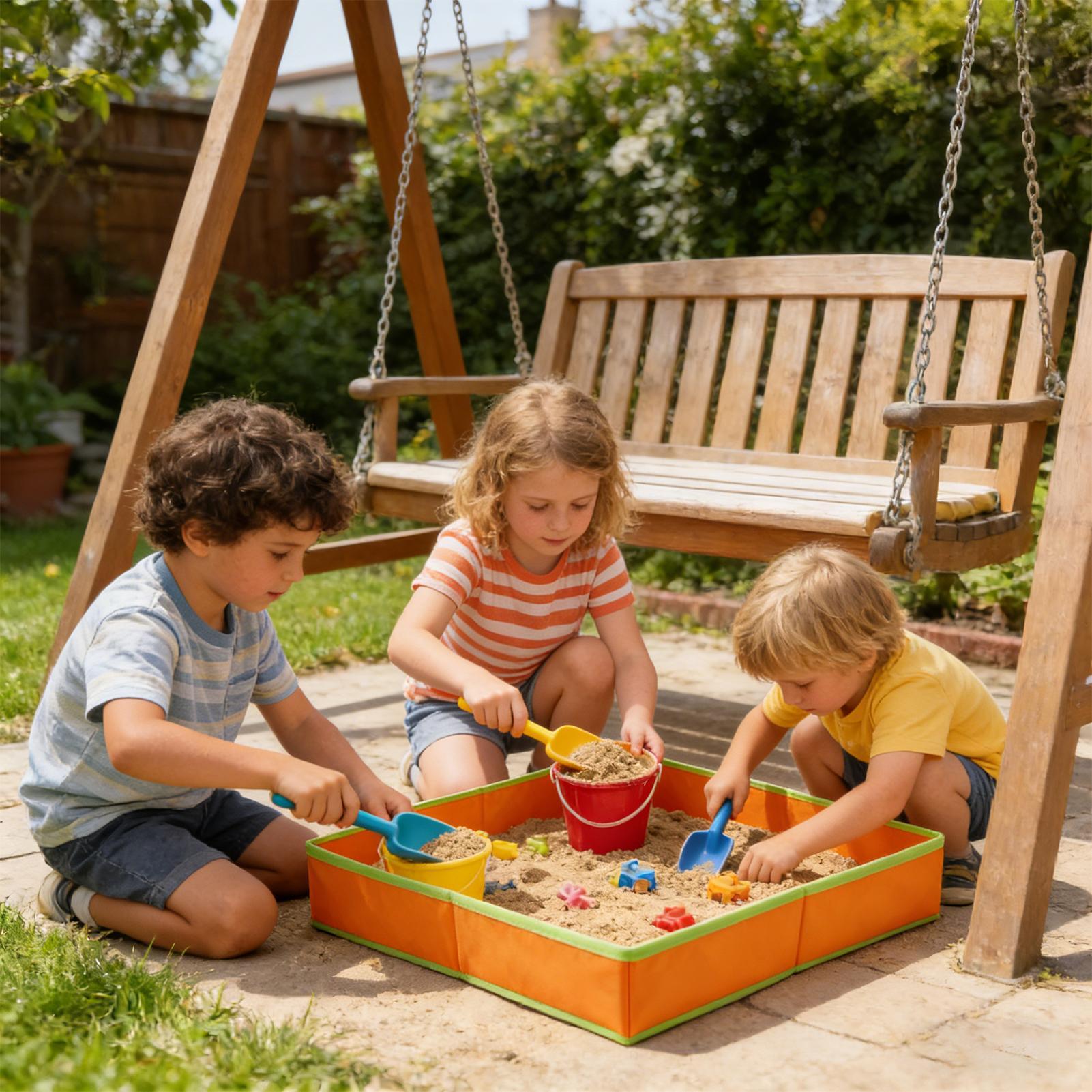 어린이용 모래놀이 테이블, 야외 감각놀이 테이블, 접이 - Kids Outdoor Activity Table 리뷰 및 가격