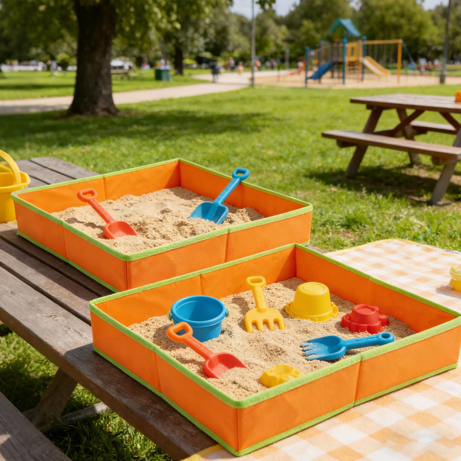 어린이용 모래놀이 테이블, 야외 감각놀이 테이블, 접이 - Kids Outdoor Activity Table 리뷰 및 가격