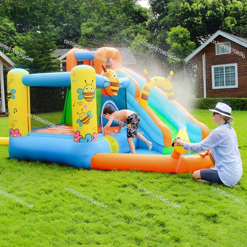 풍선형 바운스 성 워터파크 슬라이드 어린이용 점핑 트램 - Kids Indoor Outdoor Trampoline 리뷰 및 가격