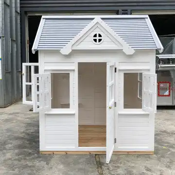 공장제작 어린이 야외 놀이집 호주 어린이용 목재 놀이집 - Kids Outdoor Cubby House 리뷰 및 가격