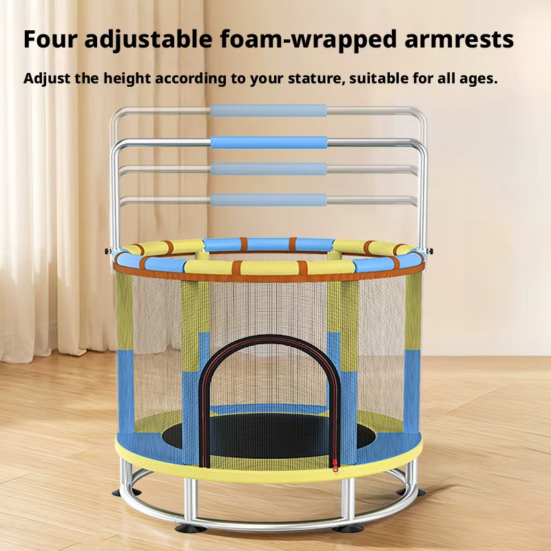보호망이 있는 트램펄린, PVC 소재 스윙 세트, 실내 - Kids Indoor Outdoor Trampoline 리뷰 및 가격