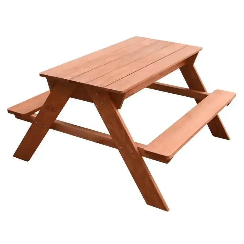 -야외 피크닉 나무 벤치 나무 덮개 세트 모래와 물 어 - Kids Outdoor Activity Table 리뷰 및 가격
