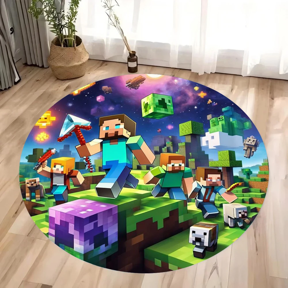 미니소 M-MINE 3D 샌드박스 게임 원형 카펫 (거 - Kids Outdoor Activity Table 리뷰 및 가격