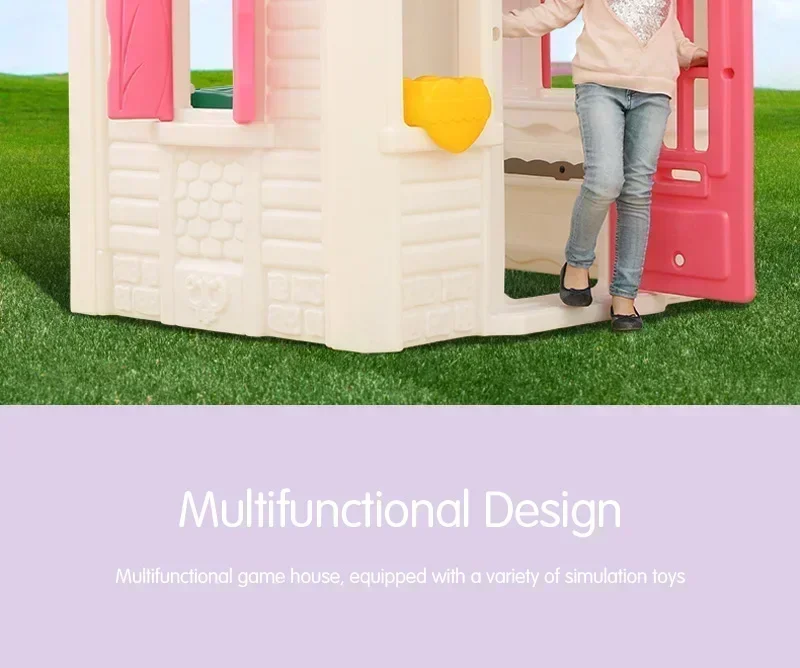 장난감 오두막집은 플라스틱 유아용 어린이 야외 놀이터용 - Kids Outdoor Cubby House 리뷰 및 가격