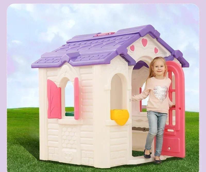 장난감 오두막집은 플라스틱 유아용 어린이 야외 놀이터용 - Kids Outdoor Cubby House 리뷰 및 가격