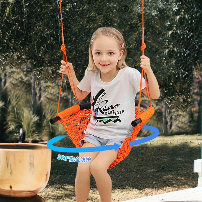 어린이 해먹 그네 손으로 짠 놀이터 실내 장난감 마당  - Kids Outdoor Nest Swing 리뷰 및 가격