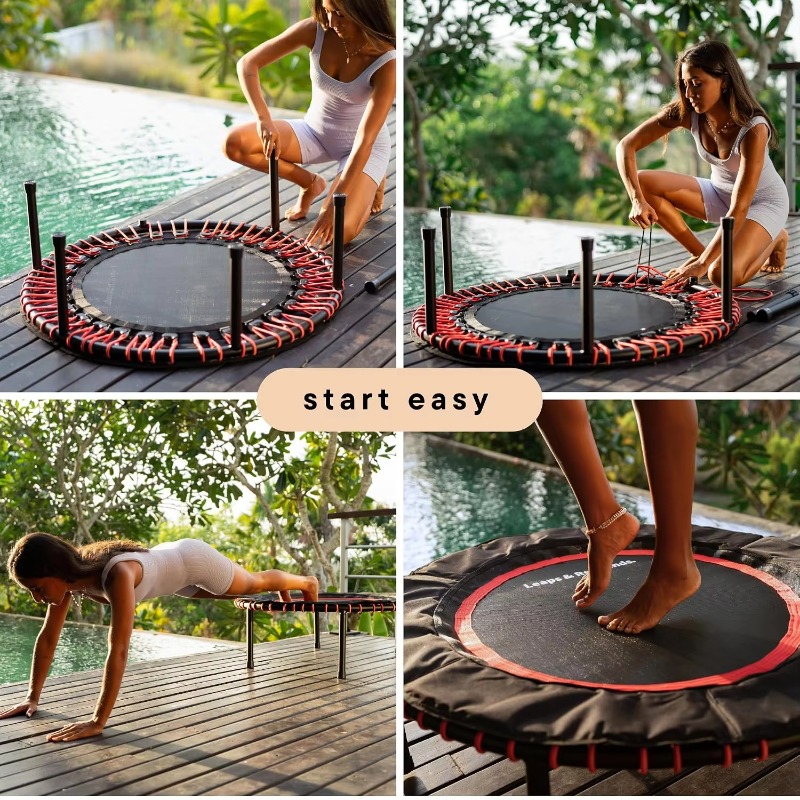 40-48인치 피트니스 트램펄린 리바운더 (성인 및 어 - Kids Indoor Outdoor Trampoline 리뷰 및 가격