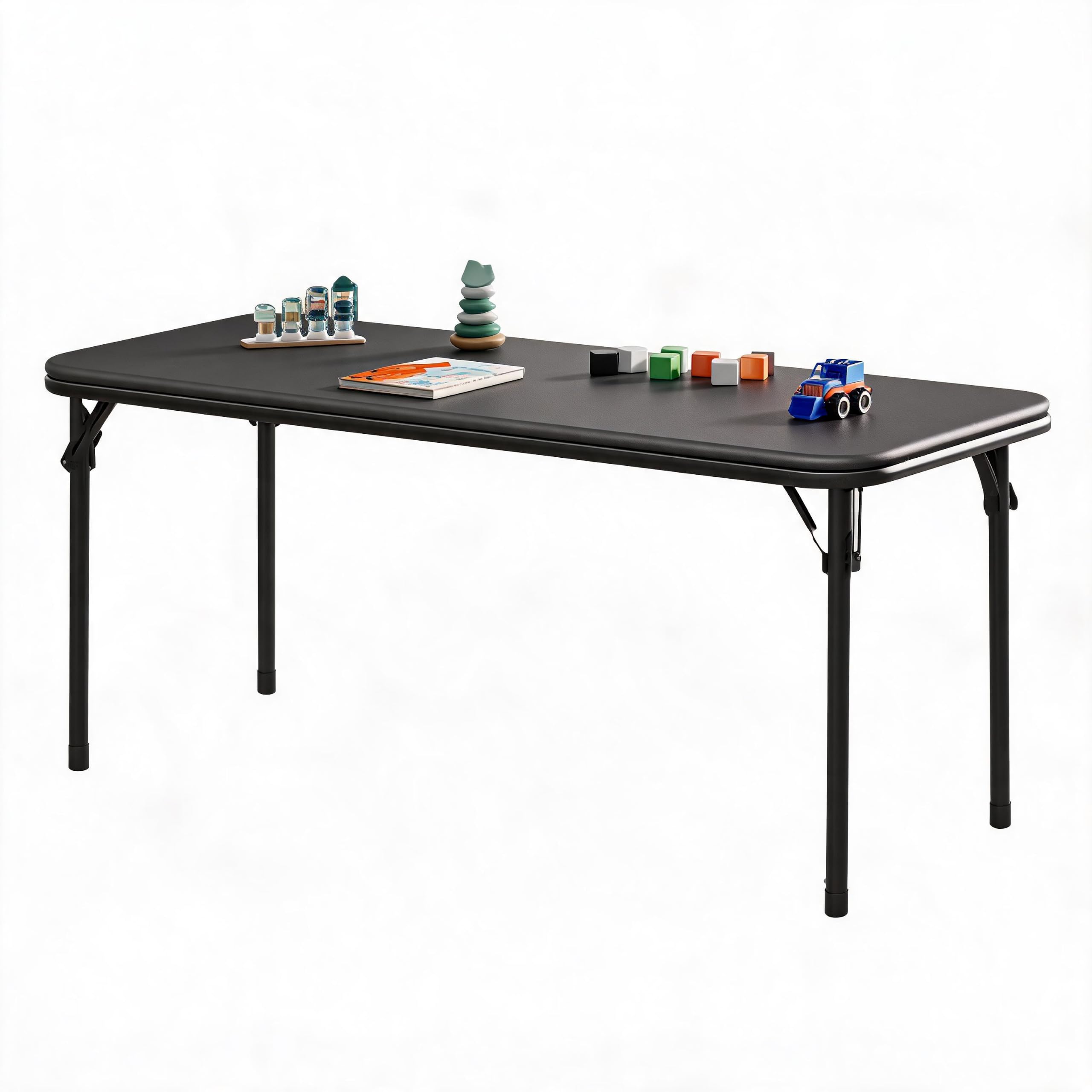 47인치 직사각형 접이식 테이블, 실내/실외용 휴대용  - Kids Outdoor Activity Table 리뷰 및 가격