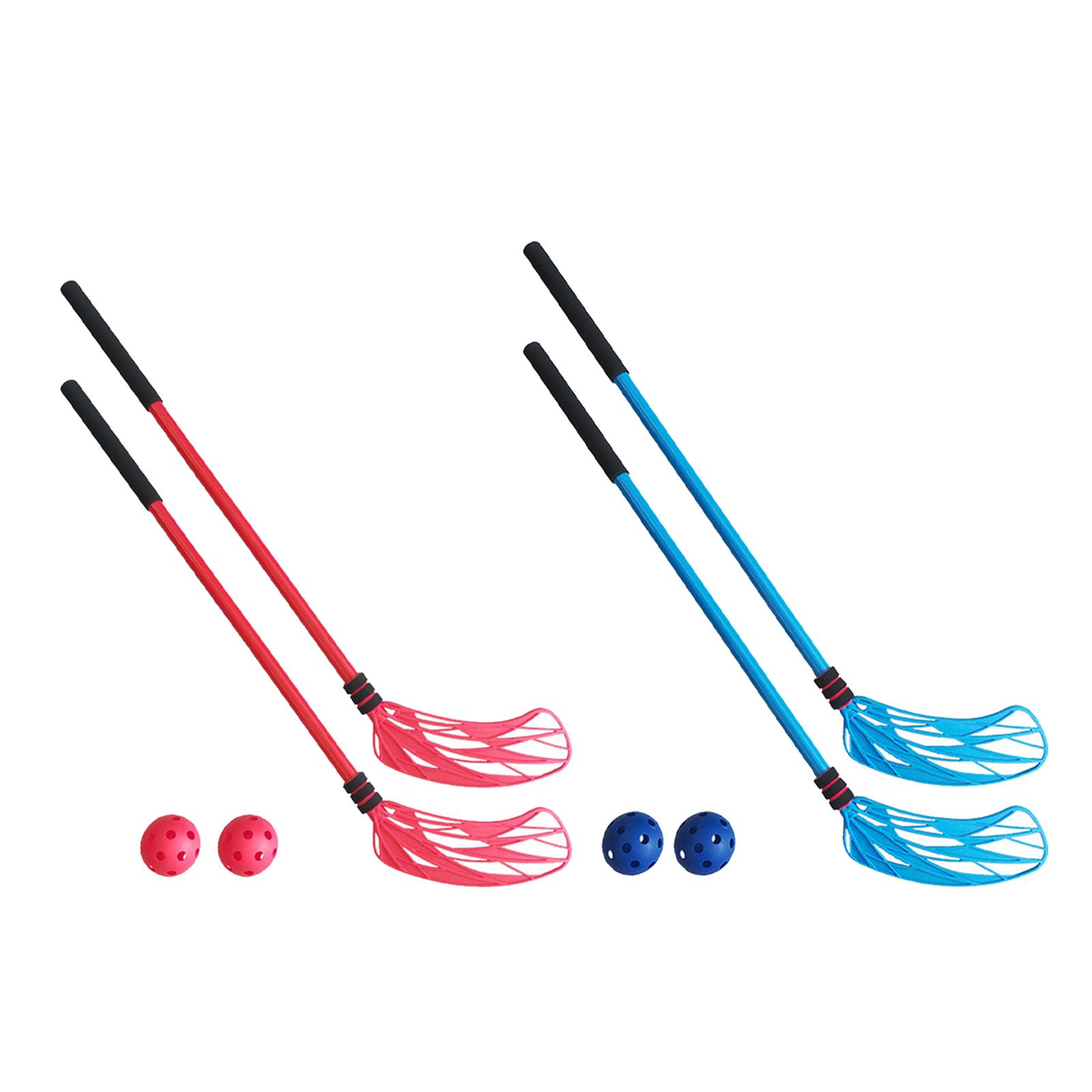 플로어 하키 스틱 감각 훈련 도구 어린이용 실내외 팀  - Kids Outdoor Hockey Set 리뷰 및 가격