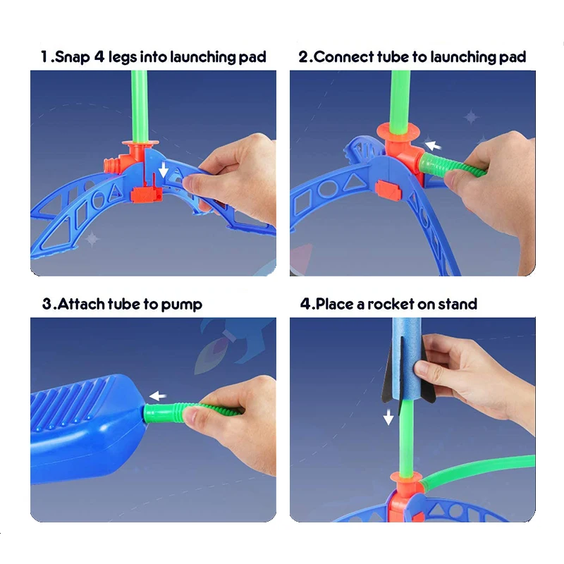 B 키드 야외 로켓 발펌프 야외 공기압식 비행 로켓 슈 - Kids Outdoor Toys B&Q 리뷰 및 가격