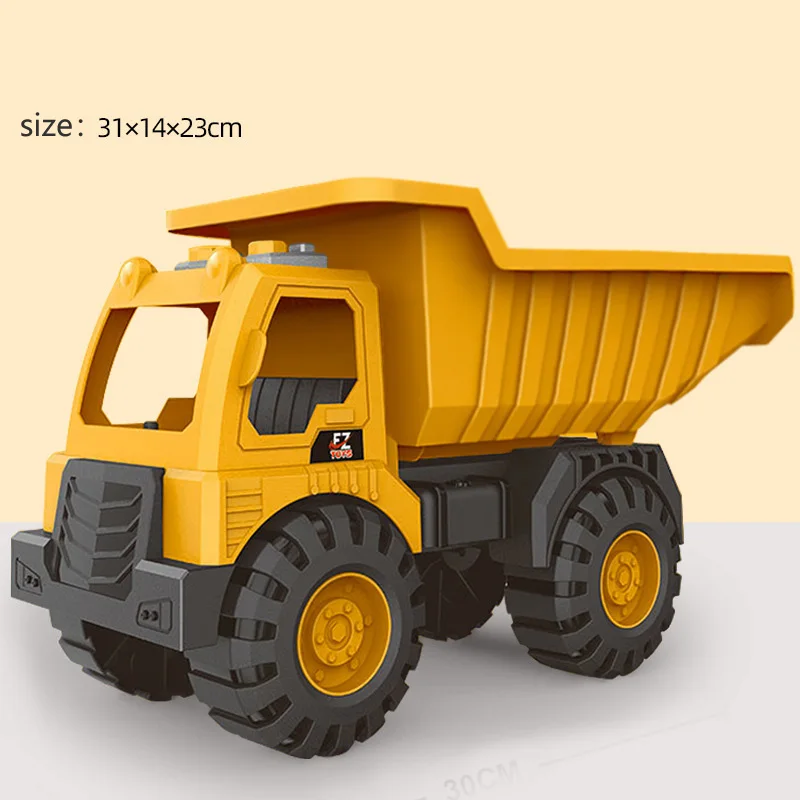 대형 엔지니어링 자동차 모델 플라스틱 굴삭기 크레인 믹 - Kids Outdoor Dump Truck 리뷰 및 가격