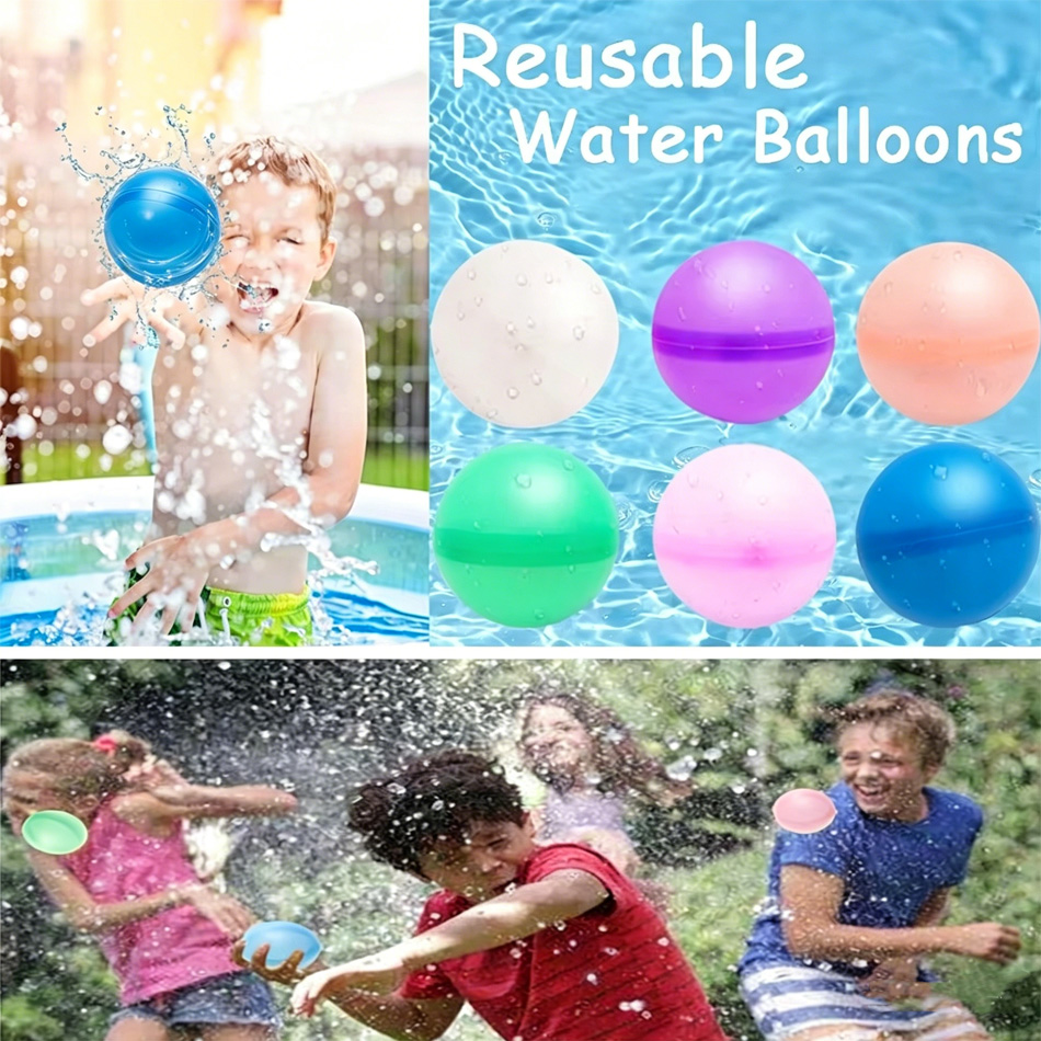 뜨거운 물에 담글 수 있는 재사용 가능한 물풍선 장난감 - Kids Outdoor Water Play 리뷰 및 가격