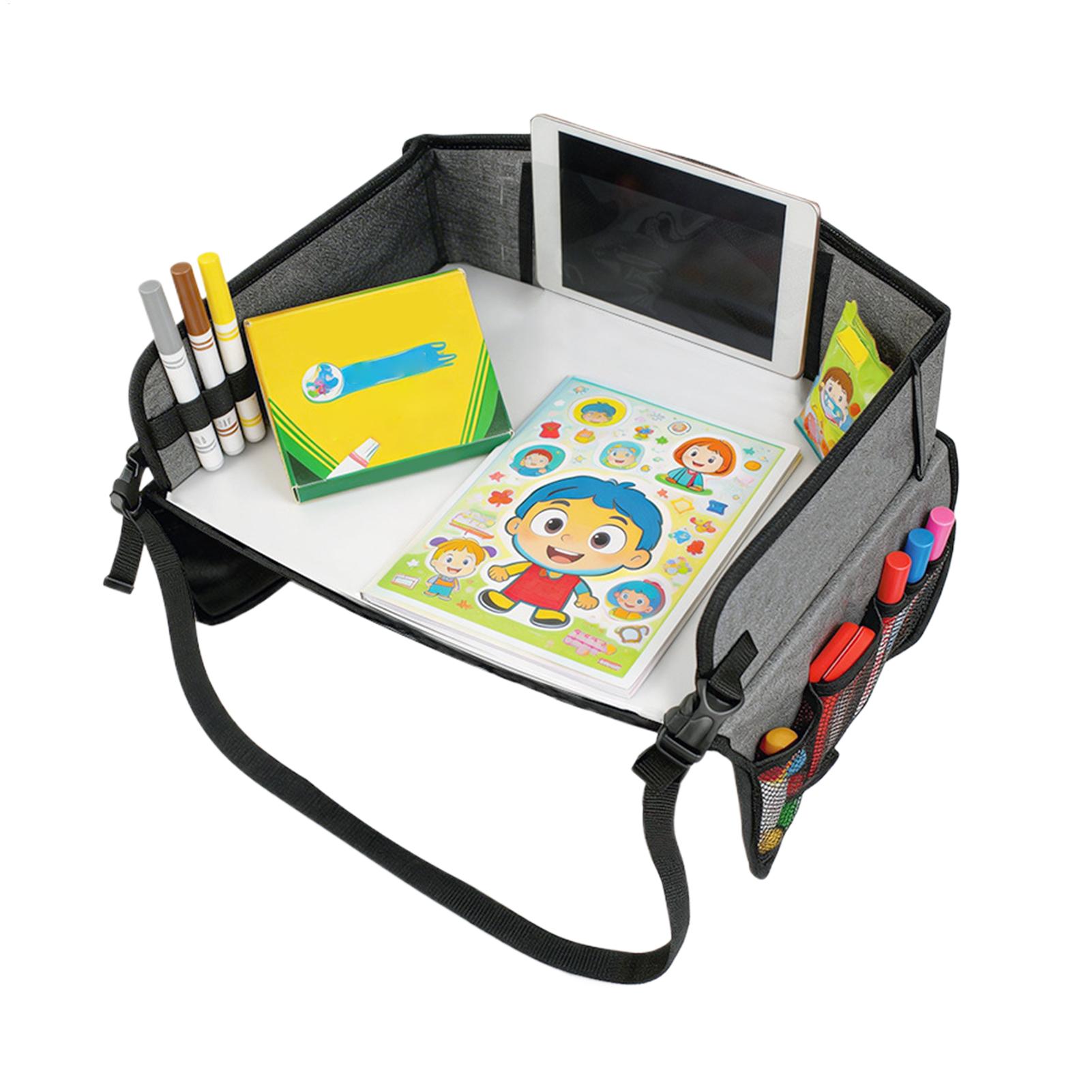 차량용 시트 활동 트레이, 포켓과 조절 가능한 스트랩  - Kids Outdoor Activity Table 리뷰 및 가격