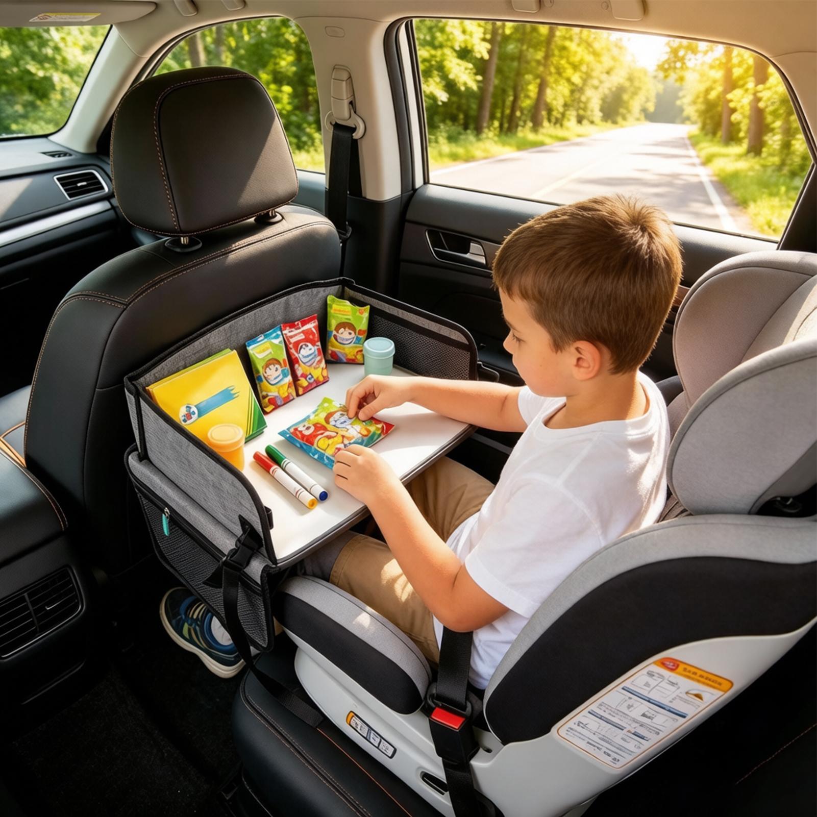 어린이 여행용 트레이, 포켓과 조절 가능한 스트랩 포함 - Kids Outdoor Car 리뷰 및 가격