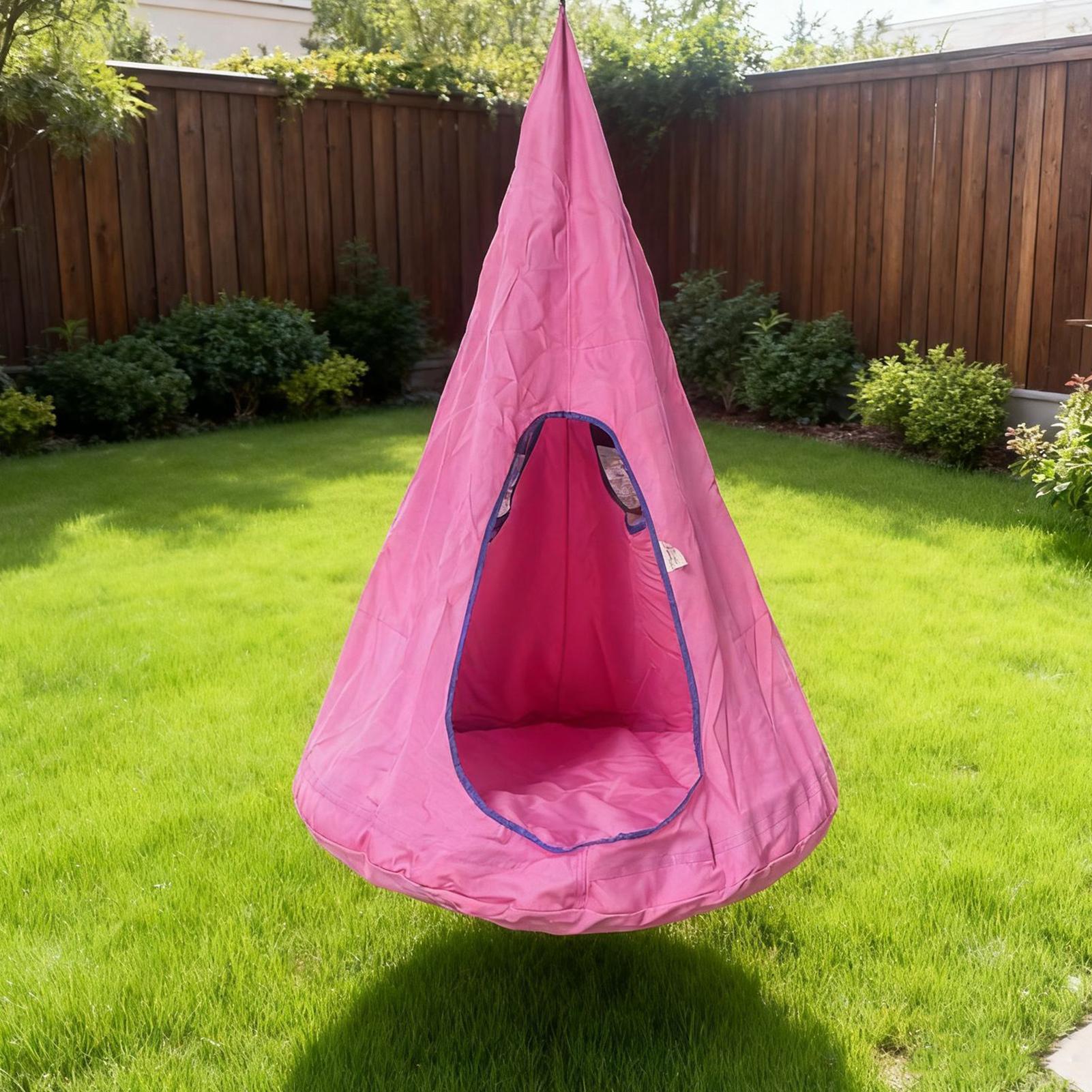 쿠션이 있는 어린이용 포드 스윙 시트 최대 150kg  - Kids Outdoor Nest Swing 리뷰 및 가격