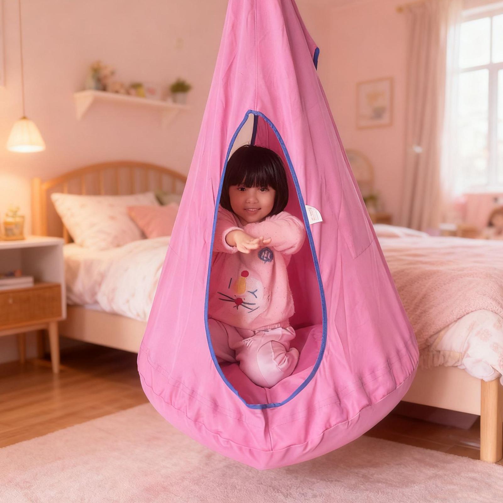 쿠션이 있는 어린이용 포드 스윙 시트 최대 150kg  - Kids Outdoor Nest Swing 리뷰 및 가격