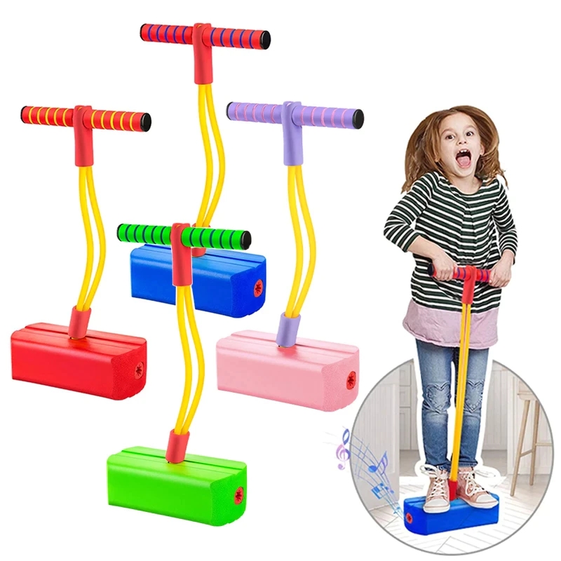 어린이 성장 바운스 감각 트레이닝 스틱 점퍼, 키 큰  - Kids Outdoor Jumping Toys 리뷰 및 가격