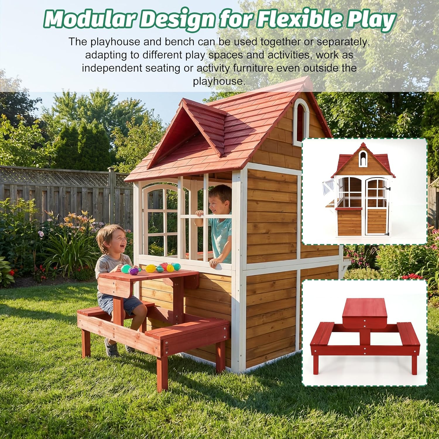 # 야외용 나무 어린이 놀이집 (싱크대, 테이블, 캐노 - Kids Outdoor Sink 리뷰 및 가격