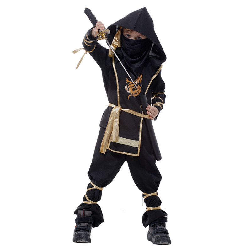 고대 일본 사무라이 소년 드래곤 닌자 의상, 소녀 전사 - Kids Outdoor Ninja Equipment 리뷰 및 가격