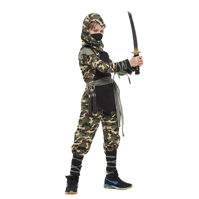 고대 일본 사무라이 소년 드래곤 닌자 의상, 소녀 전사 - Kids Outdoor Ninja Equipment 리뷰 및 가격