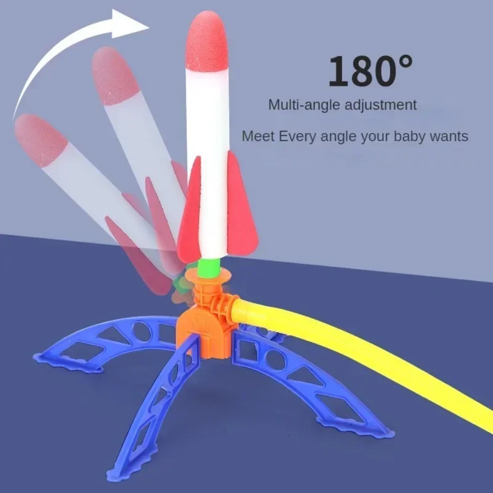어린이 공기 로켓 발 펌프 발사기 장난감 스포츠 게임  - Kids Outdoor Jumping Toys 리뷰 및 가격